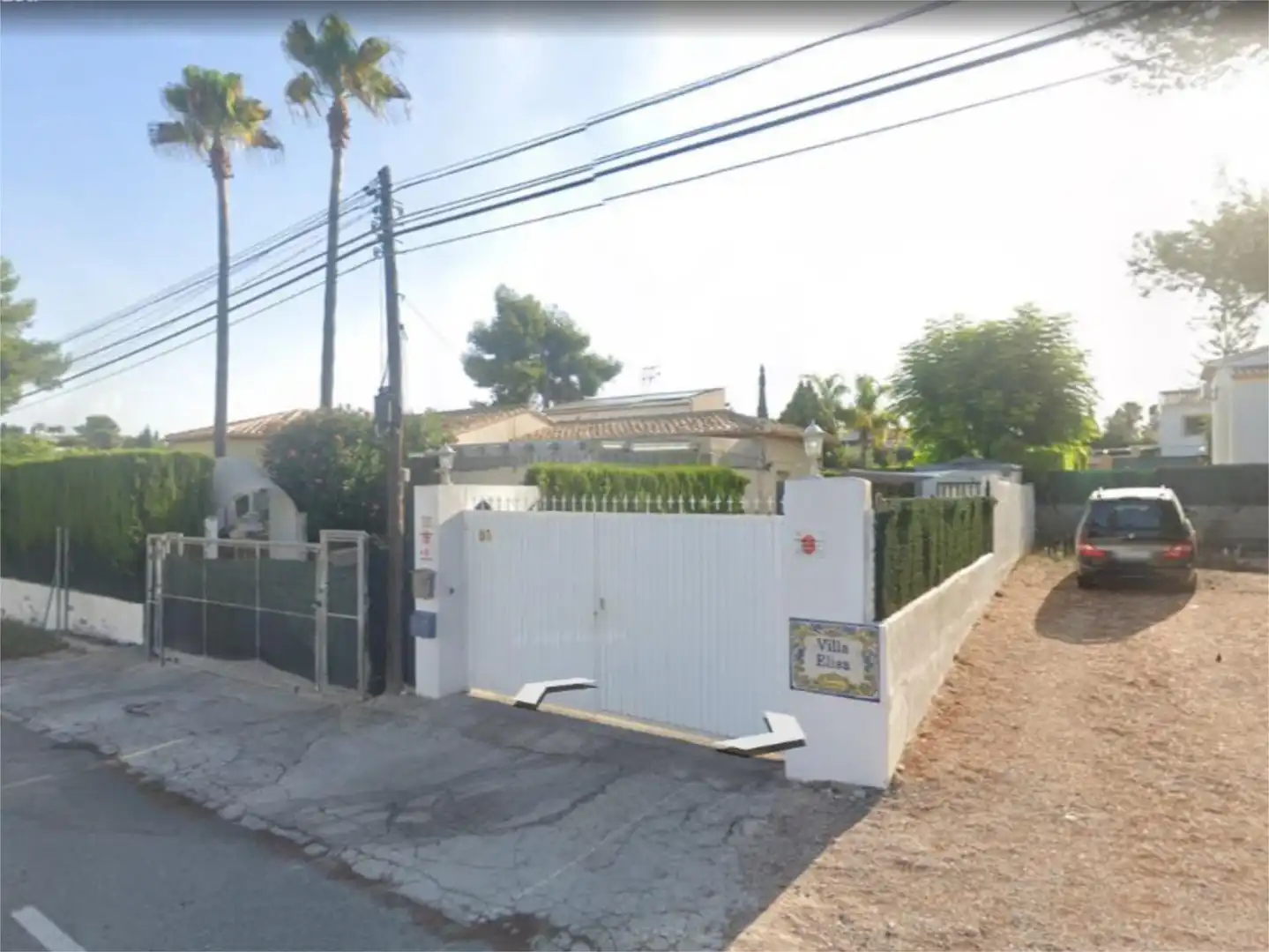 Houses for sale in Polígono Catarrojes S U Industr, 93, Cap Martí - El Tossalet - Pinomar Exterior view of Houses for sale in Jávea / Xàbia with Air Conditioner, Private garden and Terrace