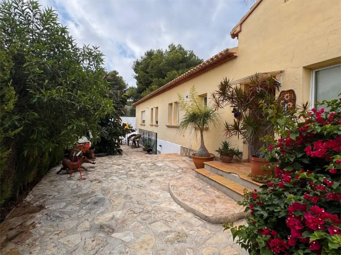 Houses for sale in Polígono Catarrojes S U Industr, 93, Cap Martí - El Tossalet - Pinomar Exterior view of Houses for sale in Jávea / Xàbia with Air Conditioner, Private garden and Terrace