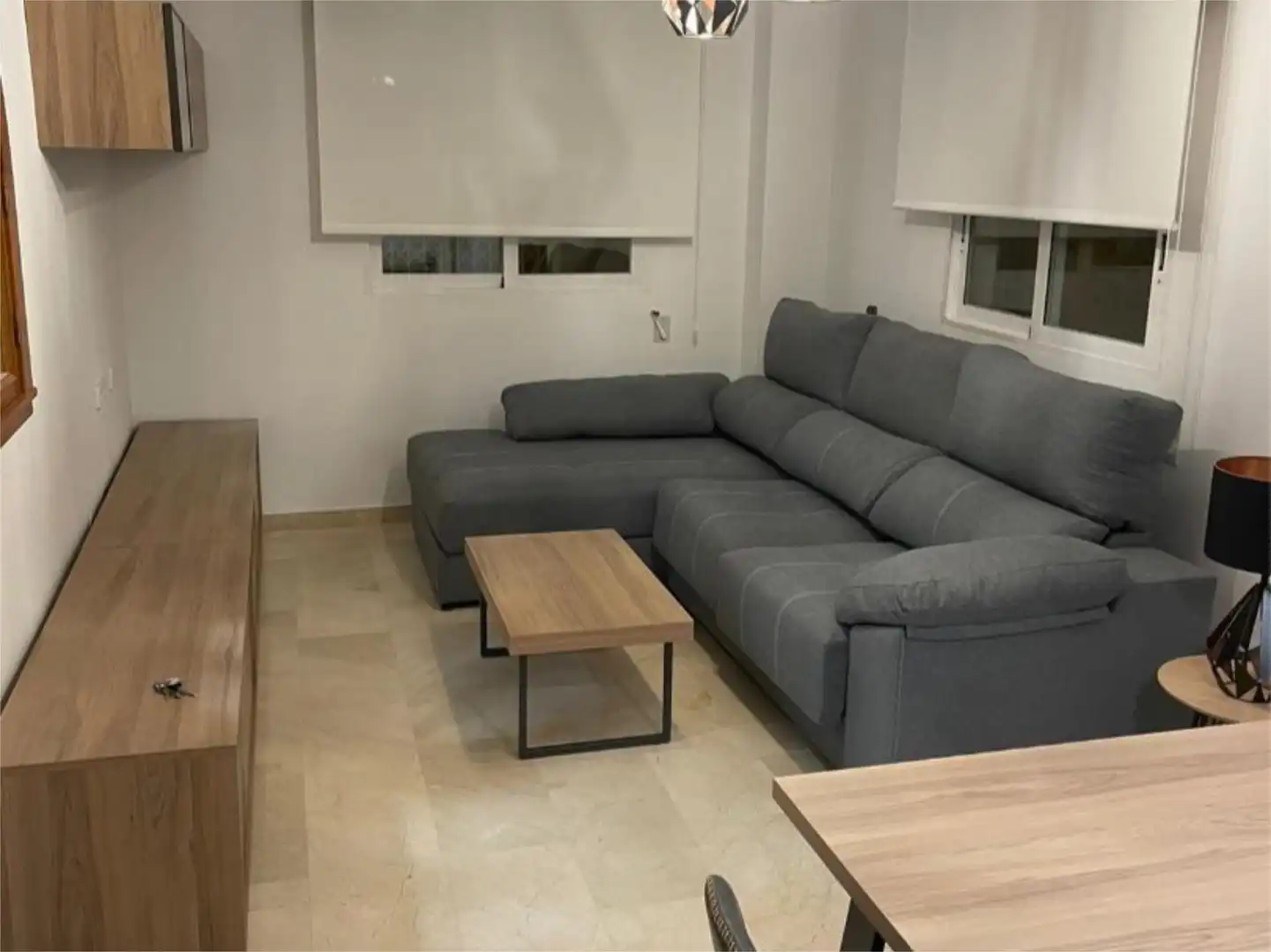 Wohnzimmer von Wohnung zur Miete in  Murcia Capital mit Klimaanlage, Heizung und Möbliert