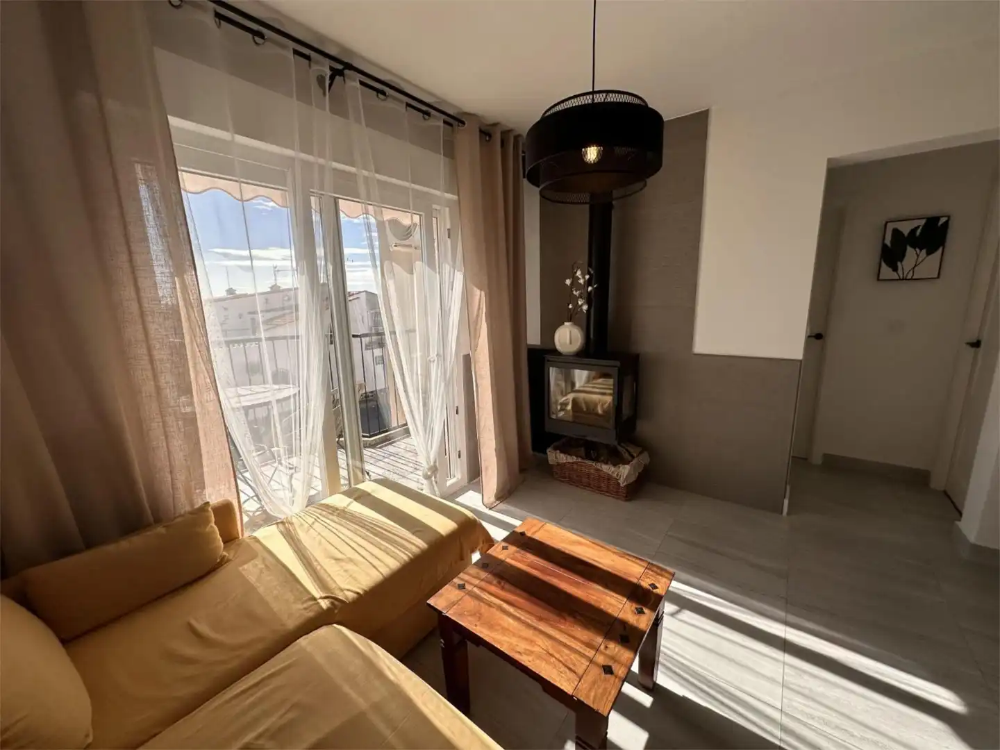 Sala de estar de Ático en venta en Torrevieja con Aire acondicionado, Calefacción y Terraza
