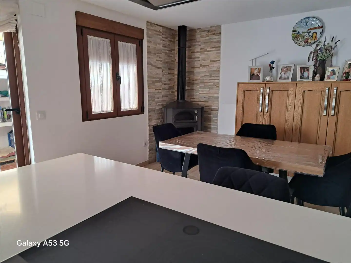 Cuina de Casa adosada en venda en Olivenza amb Calefacció, Parquet i Terrassa