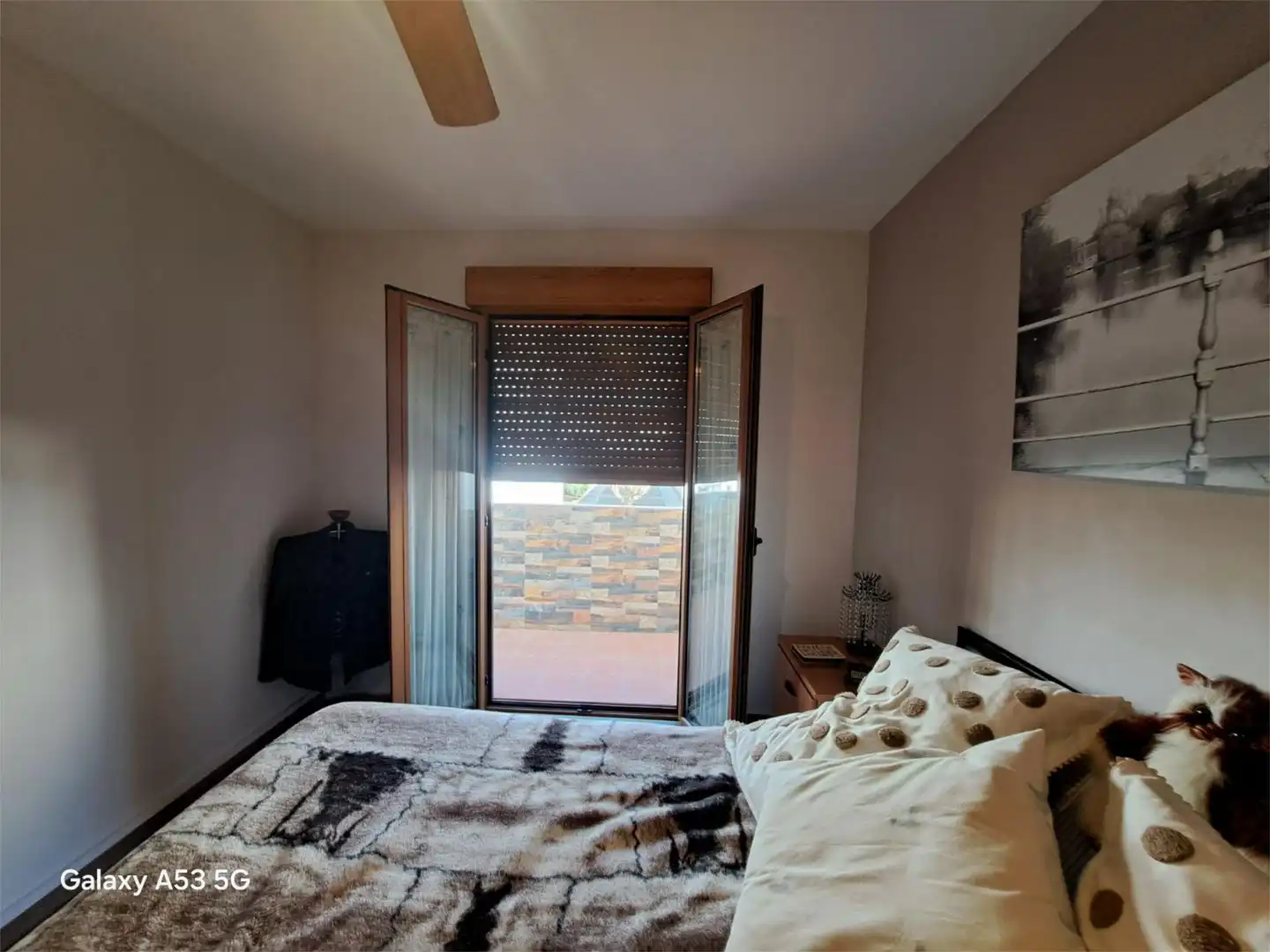 Dormitori de Casa adosada en venda en Olivenza amb Calefacció, Parquet i Terrassa