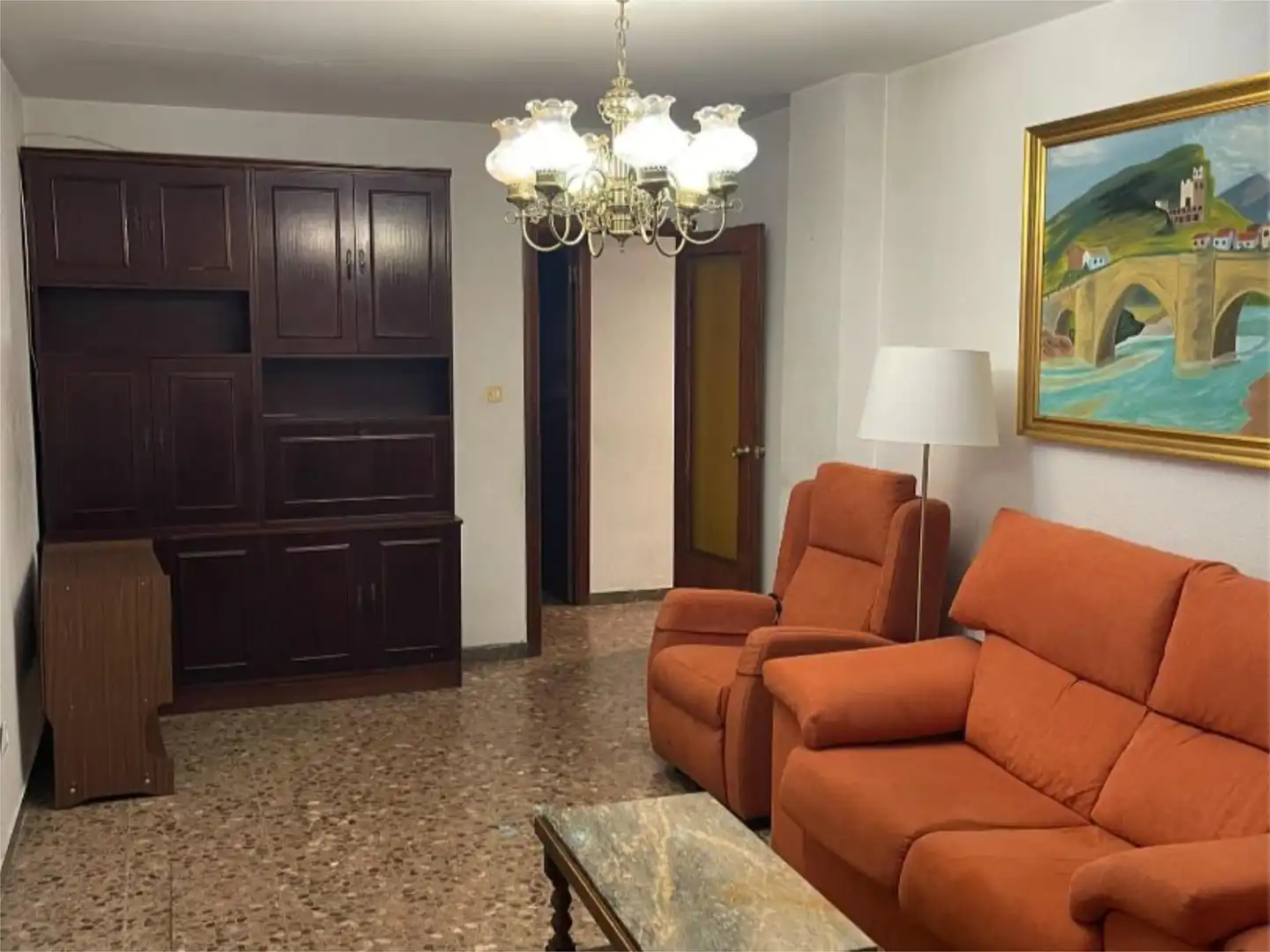 Piso en venta en Calle de Yolanda de Bar, 5, Las Fuentes Sala de estar de Piso en venta en Zaragoza Capital con Aire acondicionado y Balcón