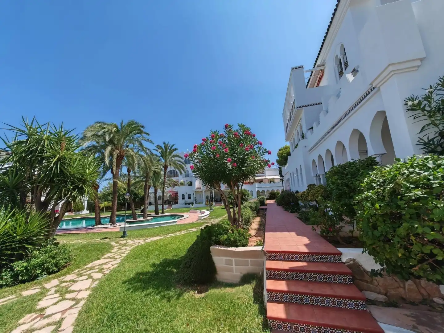 Piso de alquiler en Camino Merle, 5, El Montgó Jardín de Piso de alquiler en Dénia con Aire acondicionado, Terraza y Piscina