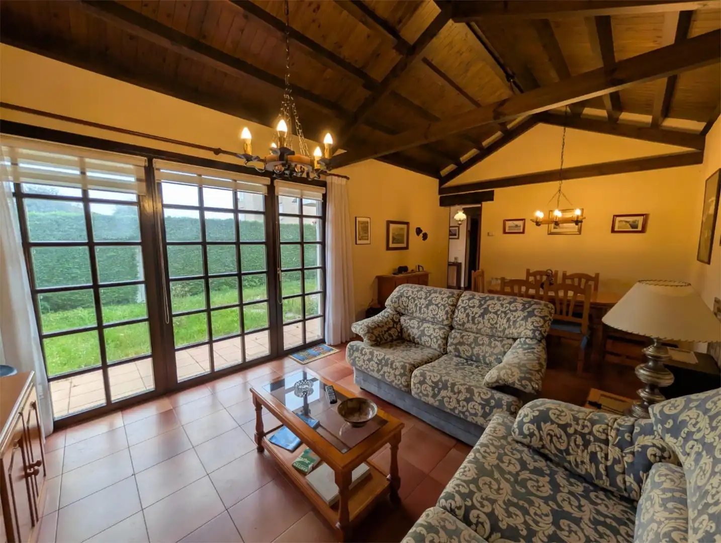 Sala de estar de Casa o chalet en venta en Ribamontán al Mar con Terraza y Piscina