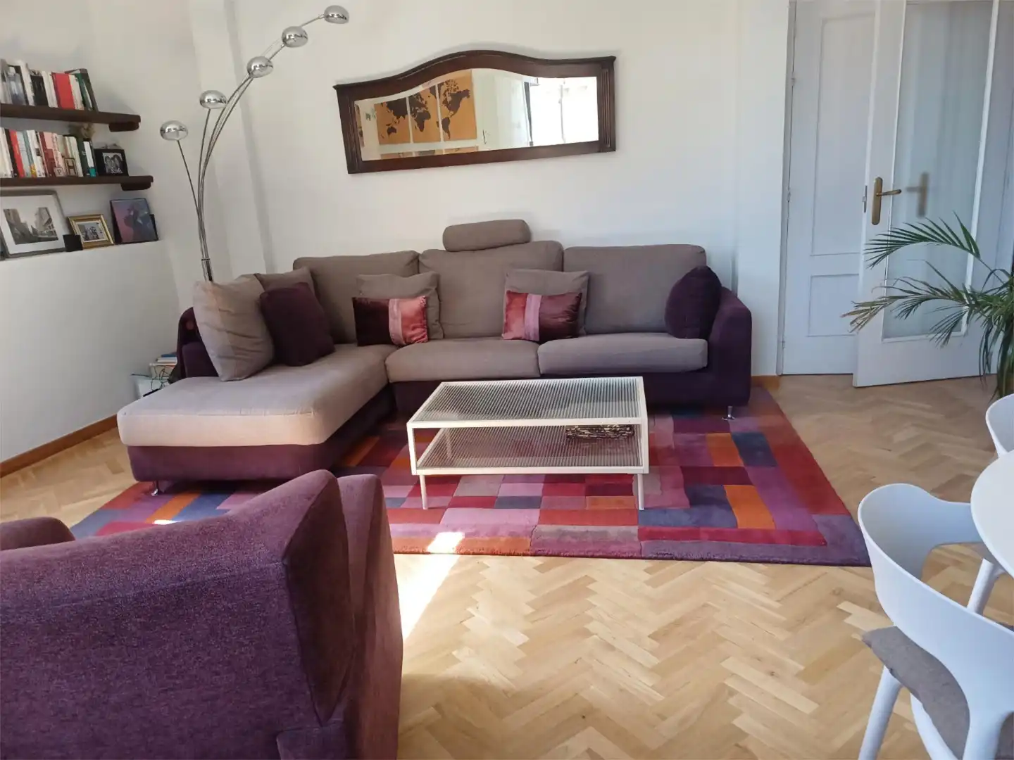 Wohnzimmer von Maisonette zur Miete in Segovia Capital mit Heizung, Parkett und Möbliert