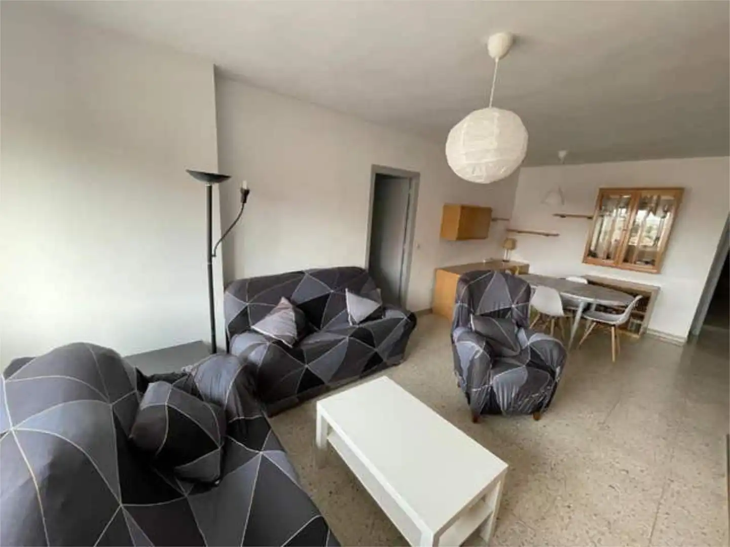 Sala d'estar de Pis de lloguer en Ávila Capital amb Calefacció i Moblat