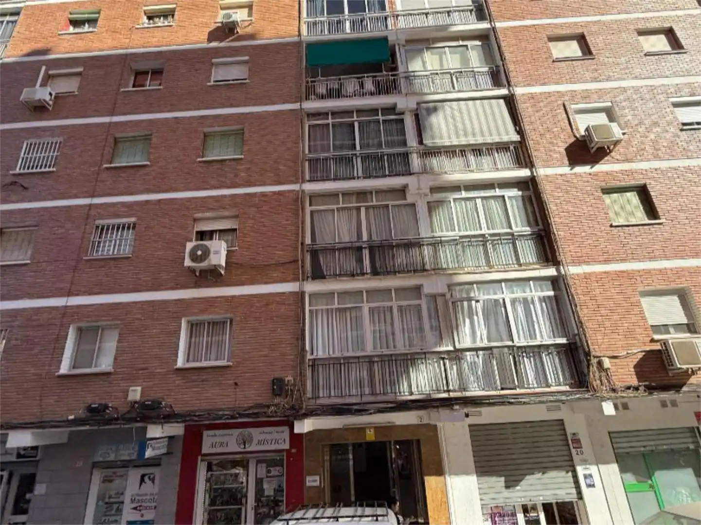 Außenansicht von Wohnung zum Verkauf in Málaga Capital mit Klimaanlage und Balkon