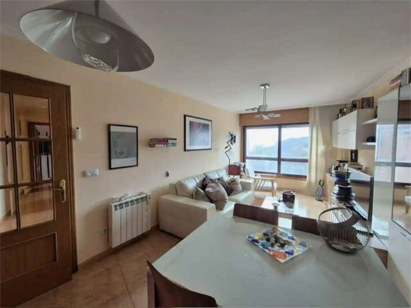 Wohnzimmer von Wohnung zum Verkauf in Poio mit Heizung, Schwimmbad und Möbliert