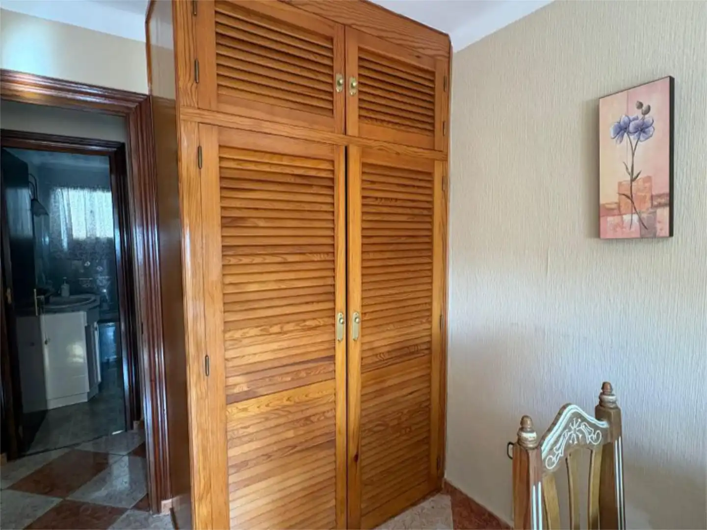 Flat for sale in Barrio de Ciudad Jardín Bedroom of Flat for sale in Málaga with Terrace and Furnished