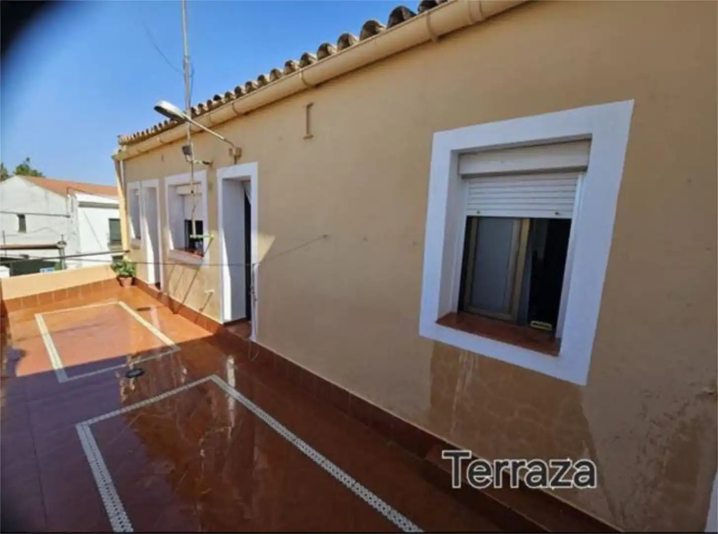 Vista exterior de Piso en venta en Fuente del Maestre con Terraza