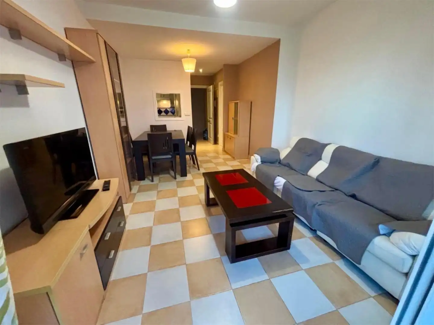 Living room of Flat for sale in Benidorm  with Air Conditioner, Terrace and Swimming Pool