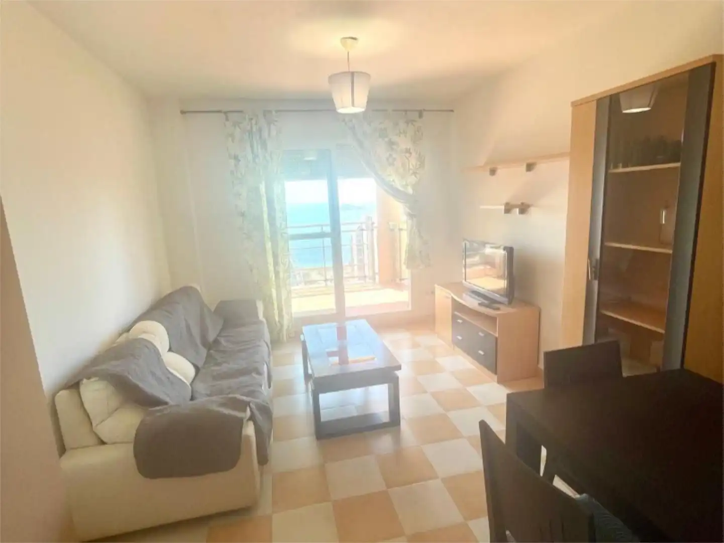 Living room of Flat for sale in Benidorm  with Air Conditioner, Terrace and Swimming Pool