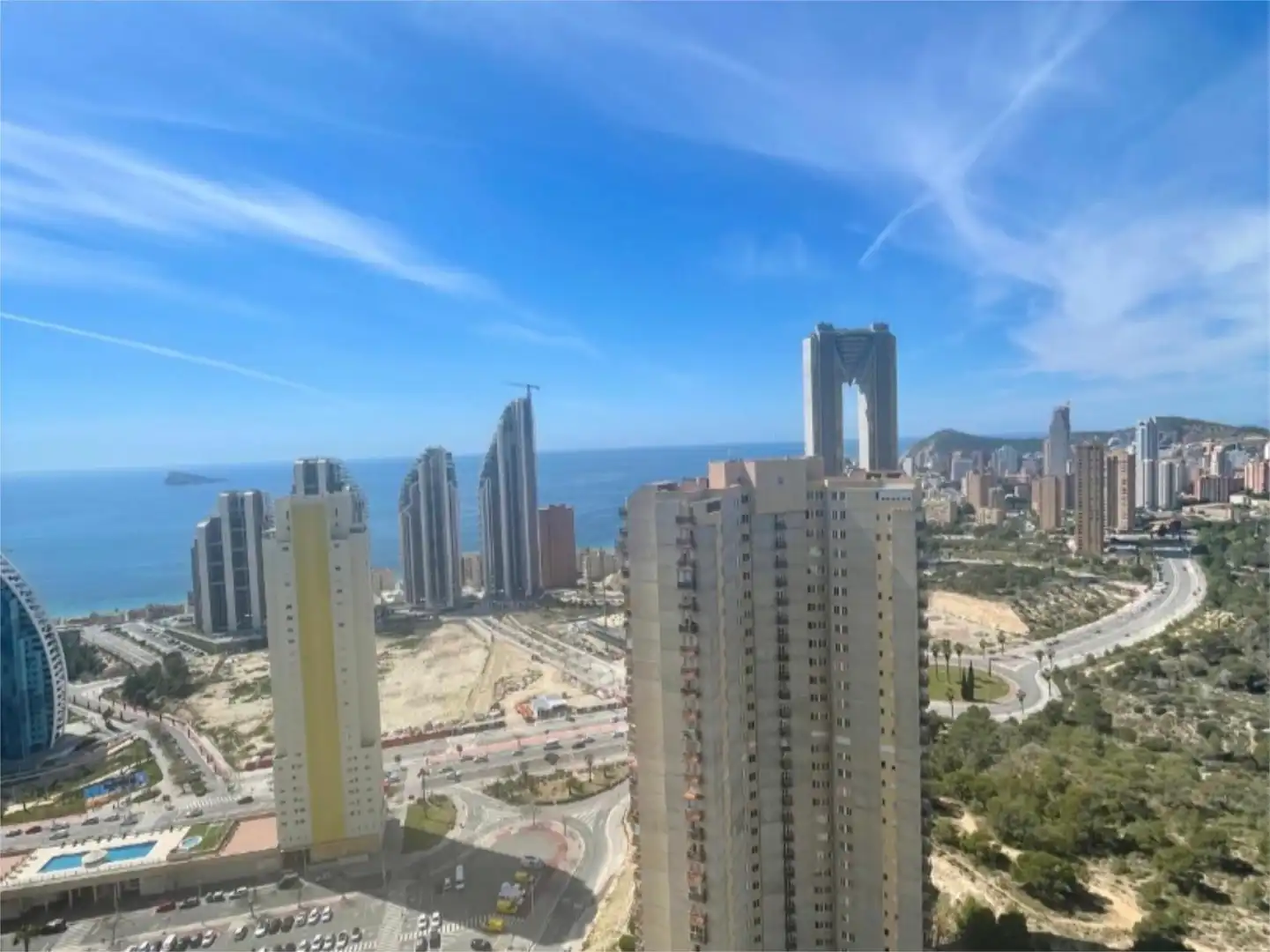 Exterior view of Flat for sale in Benidorm  with Air Conditioner, Terrace and Swimming Pool