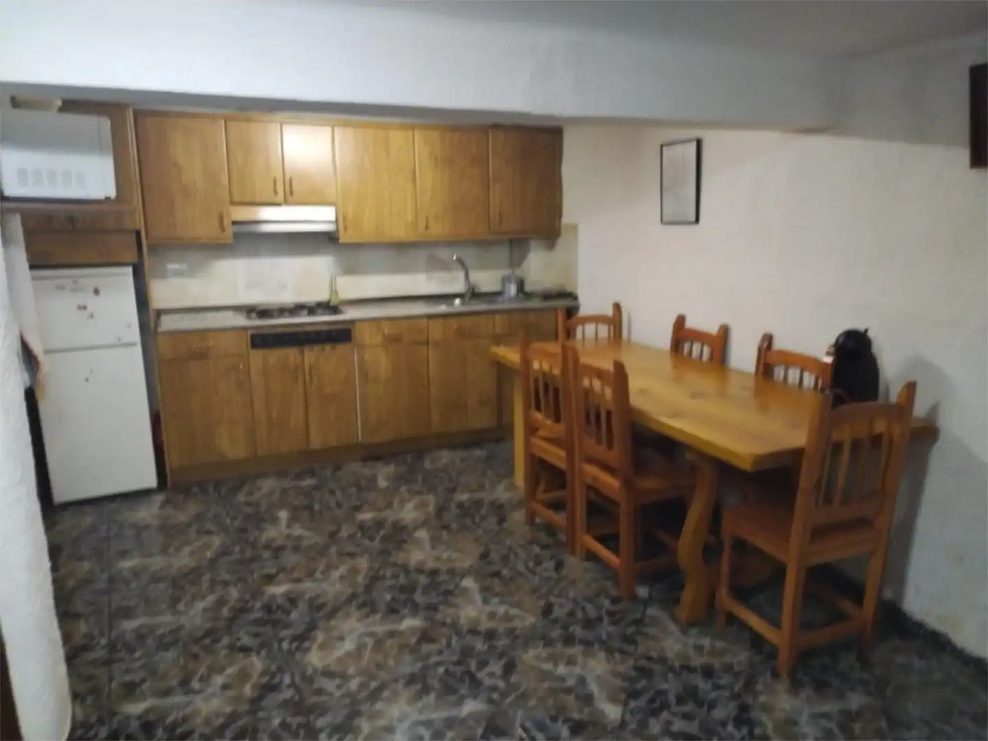 Cuina de Finca rústica en venda en Albalate del Arzobispo amb Calefacció, Traster i Moblat