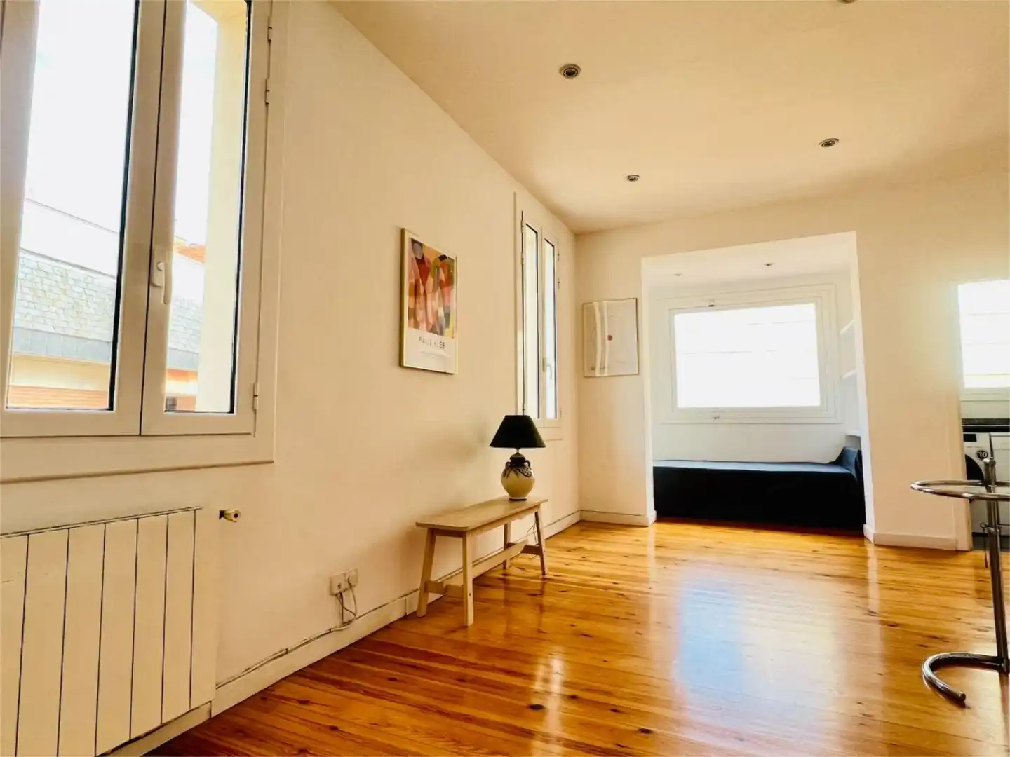 Wohnzimmer von Wohnung zum Verkauf in  Barcelona Capital mit Klimaanlage und Terrasse