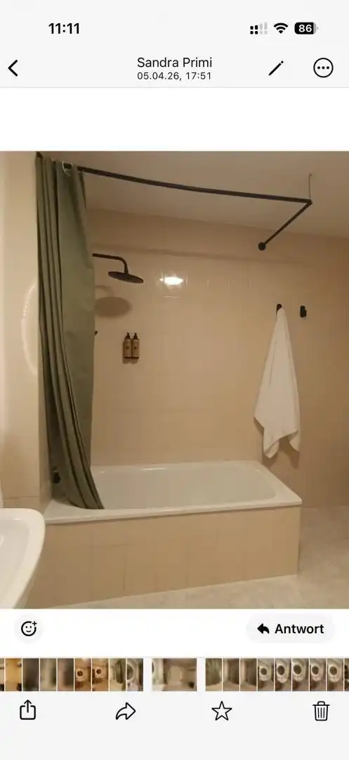 Piso de alquiler en Calle Almendra, Casco Histórico Baño de Piso de alquiler en Ronda con Aire acondicionado, Calefacción y Amueblado