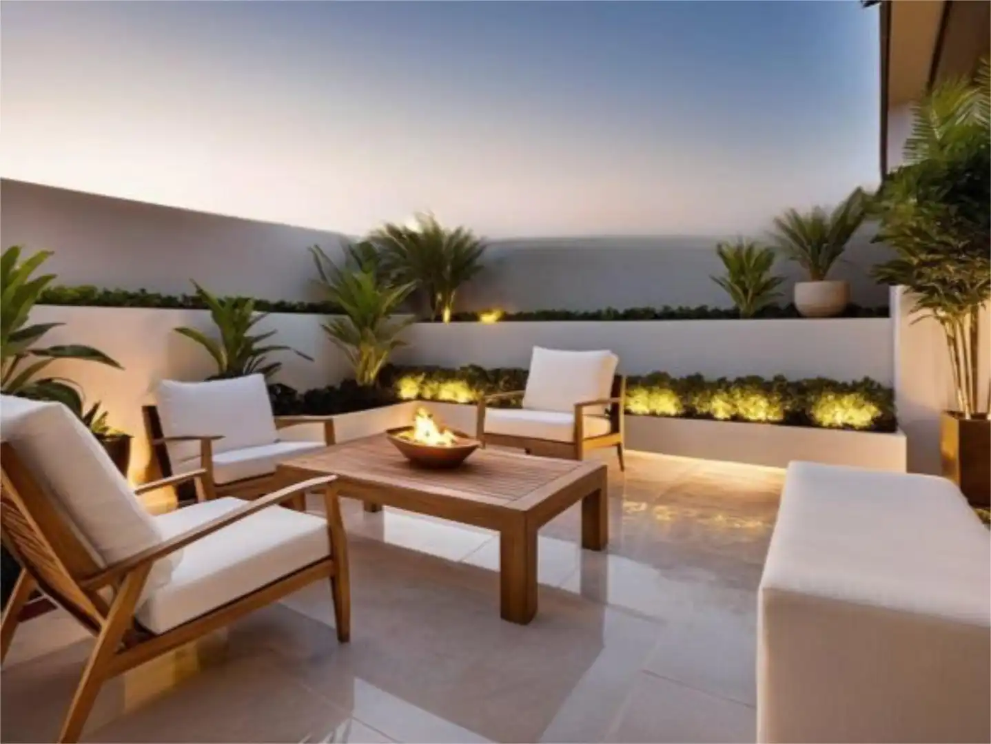 Terrasse von Wohnung zum Verkauf in La Línea de la Concepción mit Klimaanlage, Terrasse und Schwimmbad