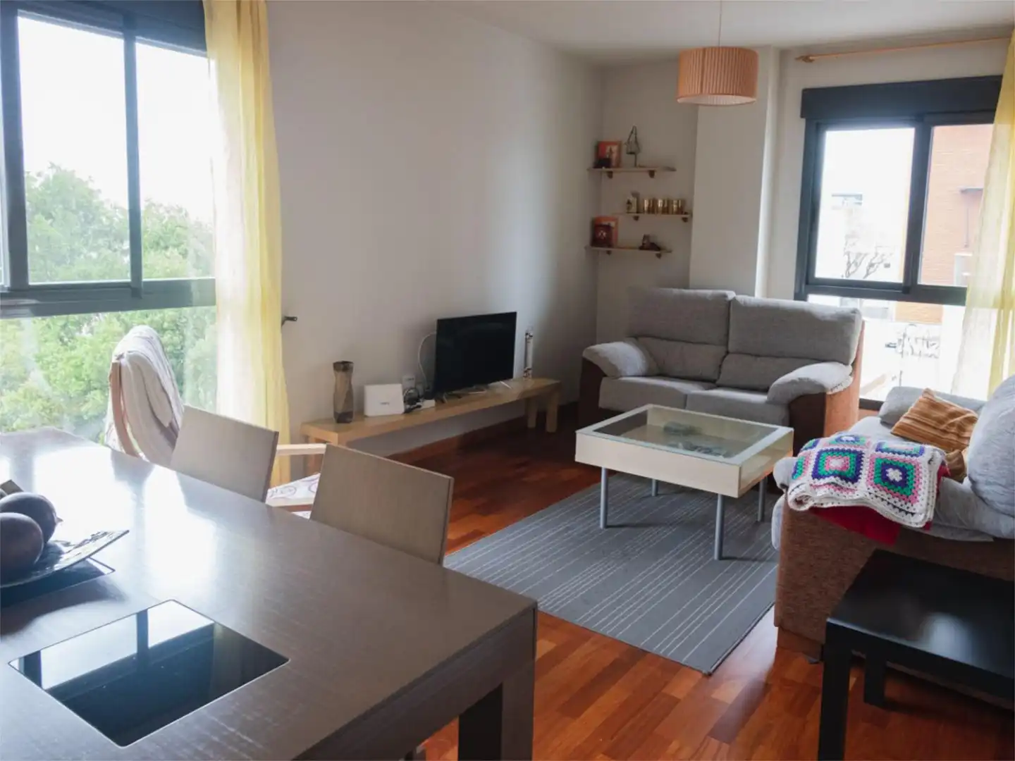 Piso en venta en Calle de la Palmera, 3, El Ranero Sala de estar de Piso en venta en Murcia con Aire acondicionado, Calefacción y Parquet