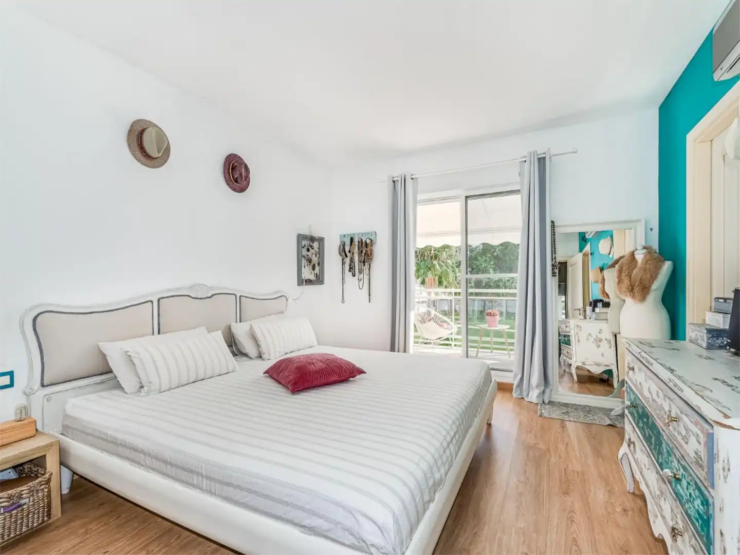 Bedroom of Detached homes for rent in Mijas  with Air Conditioner, Heating and Private garden