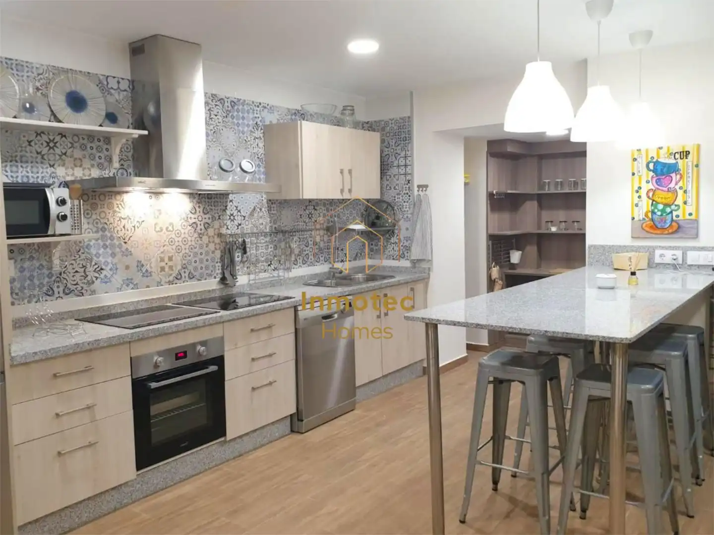 Casa o xalet en venda a Calle Santiago, 8, Alcantarilla Cuina de Casa o xalet en venda en Alcantarilla amb Aire condicionat