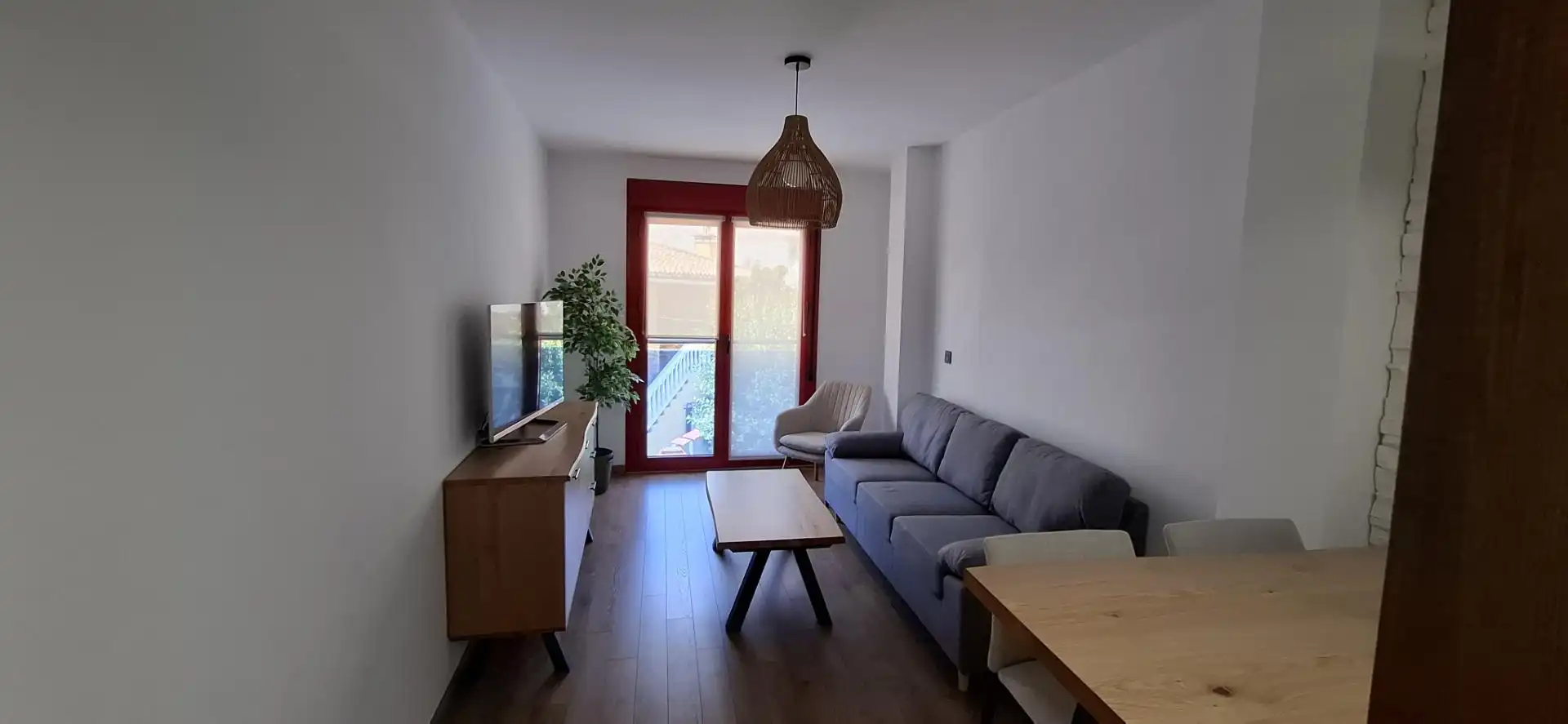 Sala d'estar de Pis de lloguer en Cenes de la Vega amb Aire condicionat, Parquet i Terrassa
