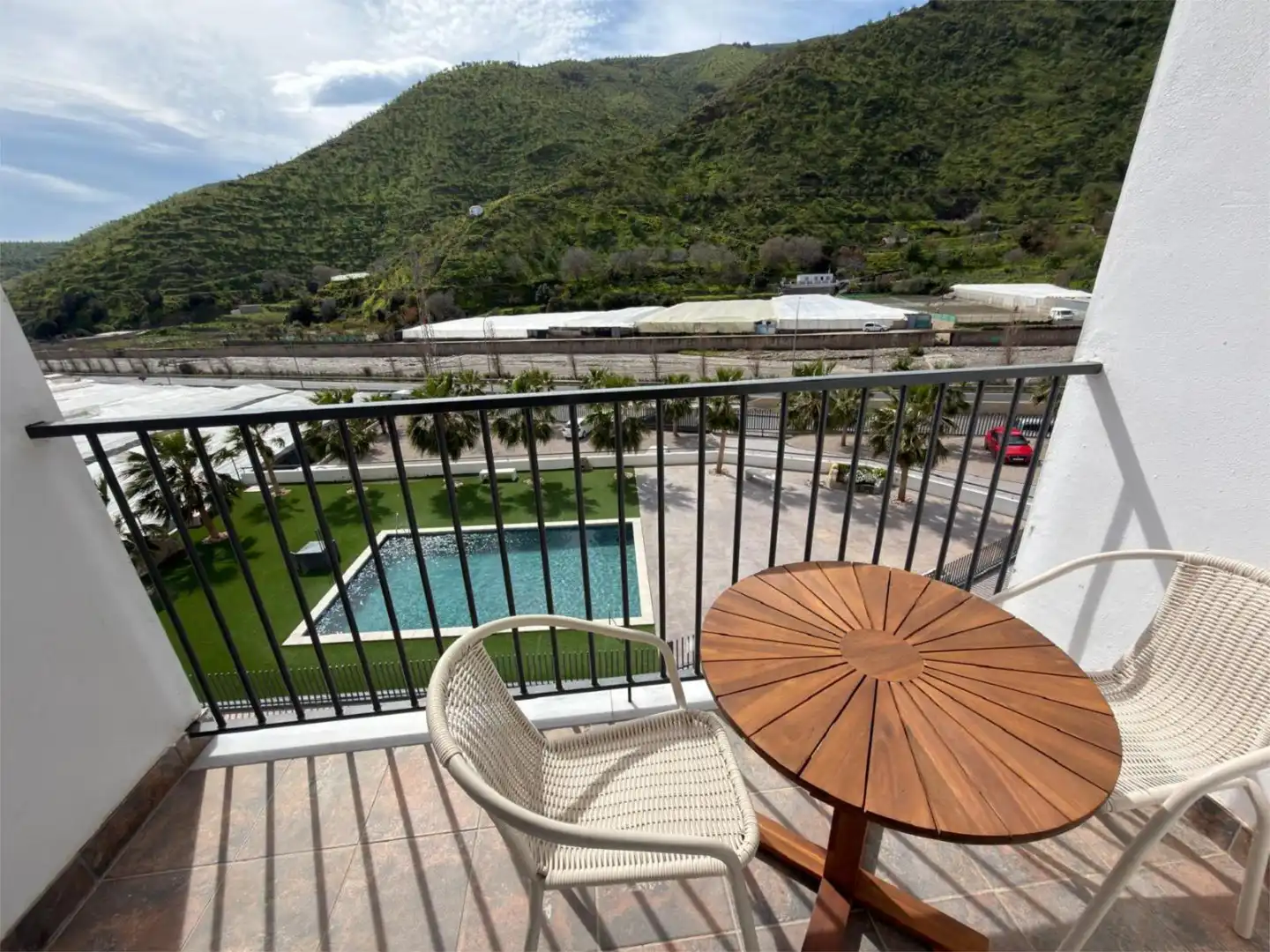 Terraza de Piso de alquiler en Albuñol con Piscina, Amueblado y Balcón