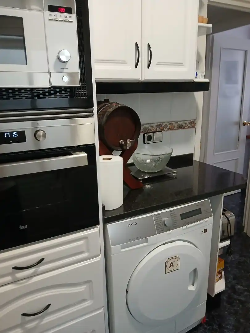 Wohnung zum Verkauf in Carrer Abat Oliba, 35, Malgrat de Mar Küche von Wohnung zum Verkauf in Malgrat de Mar mit Klimaanlage