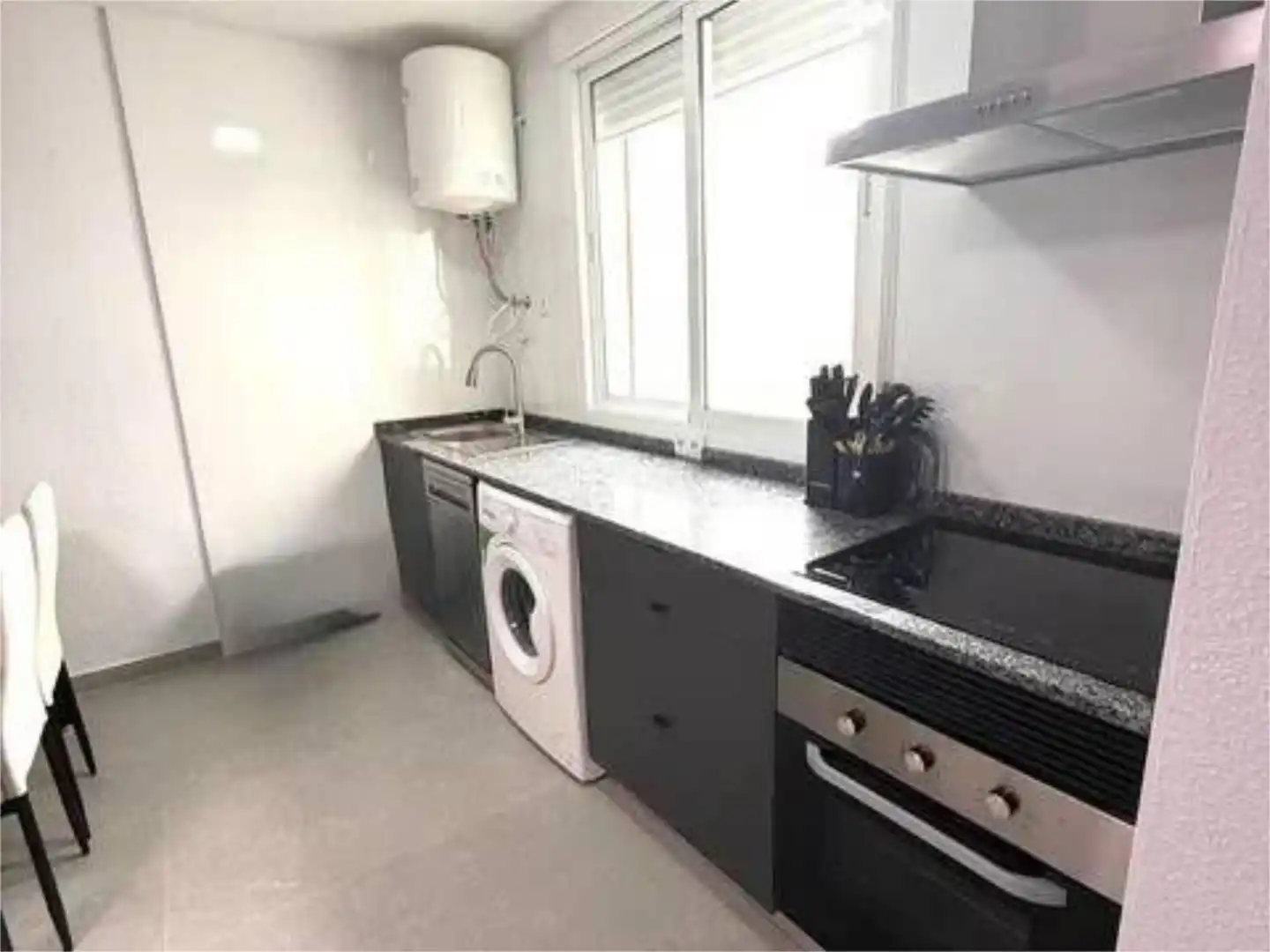 Cocina de Piso de alquiler en  Murcia Capital con Amueblado