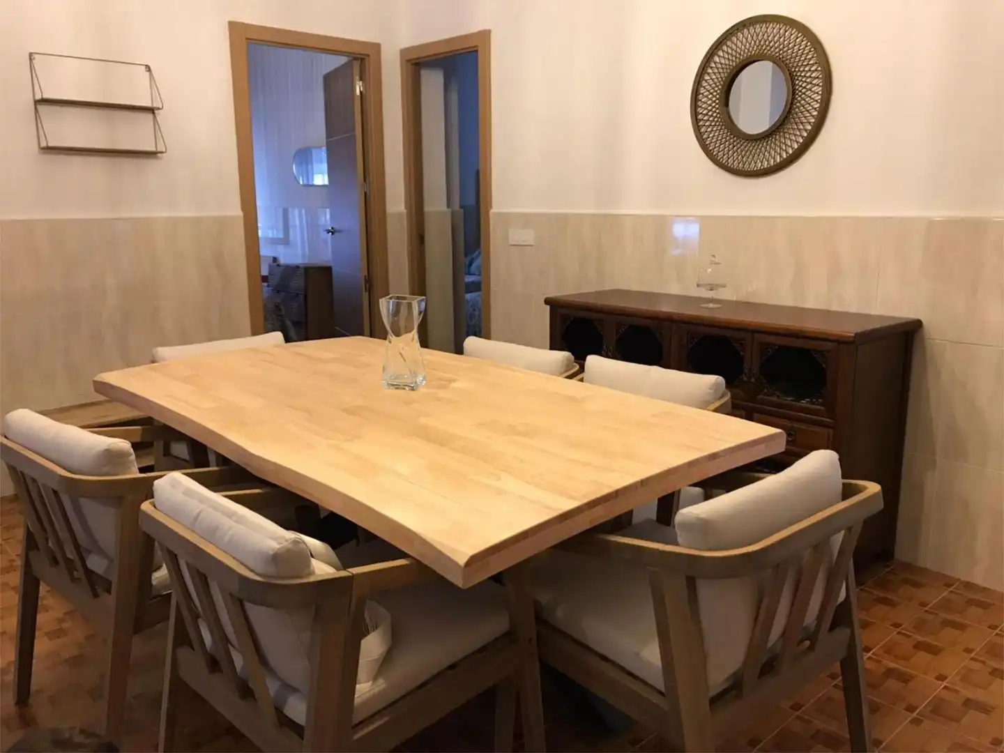 Wohnung zur Miete in Calle Radio Murcia, 4, Las Piscinas Naturales Esszimmer von Wohnung zur Miete in Torrevieja mit Klimaanlage