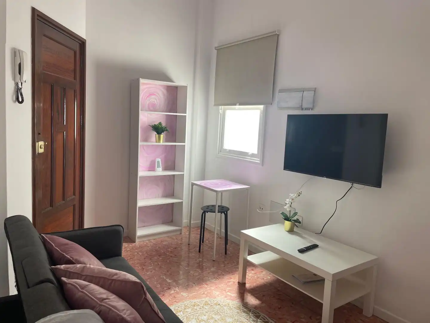 Living room of Flat for sale in San Cristóbal de la Laguna  with Parquet flooring and Furnished