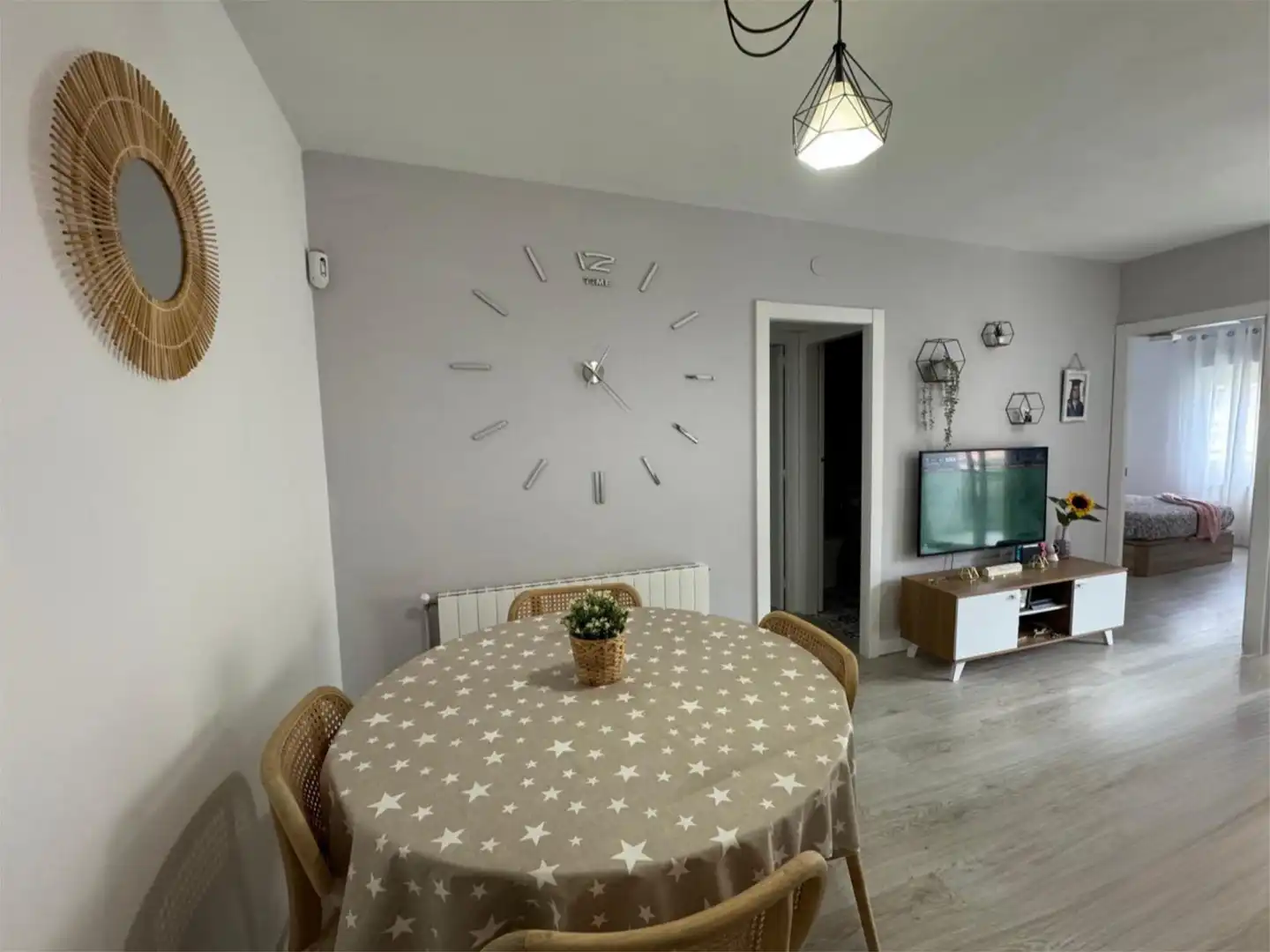 Esszimmer von Wohnung zum Verkauf in Vallirana mit Klimaanlage und Balkon