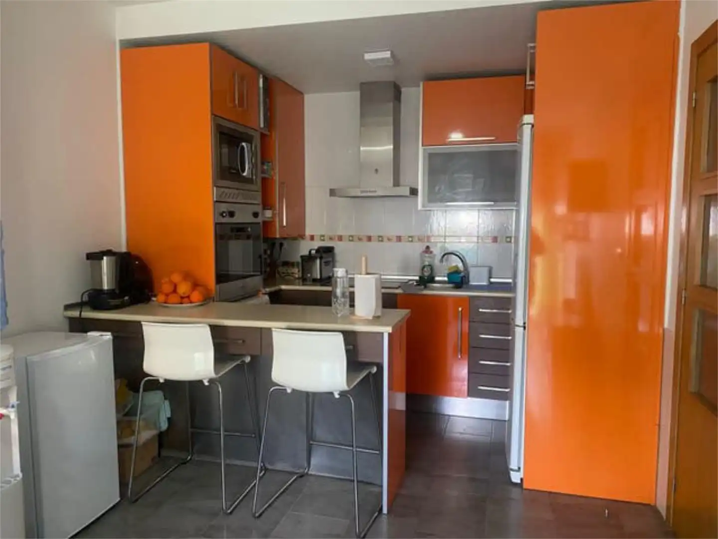 Cocina de Piso de alquiler en  Murcia Capital con Calefacción, Trastero y Amueblado