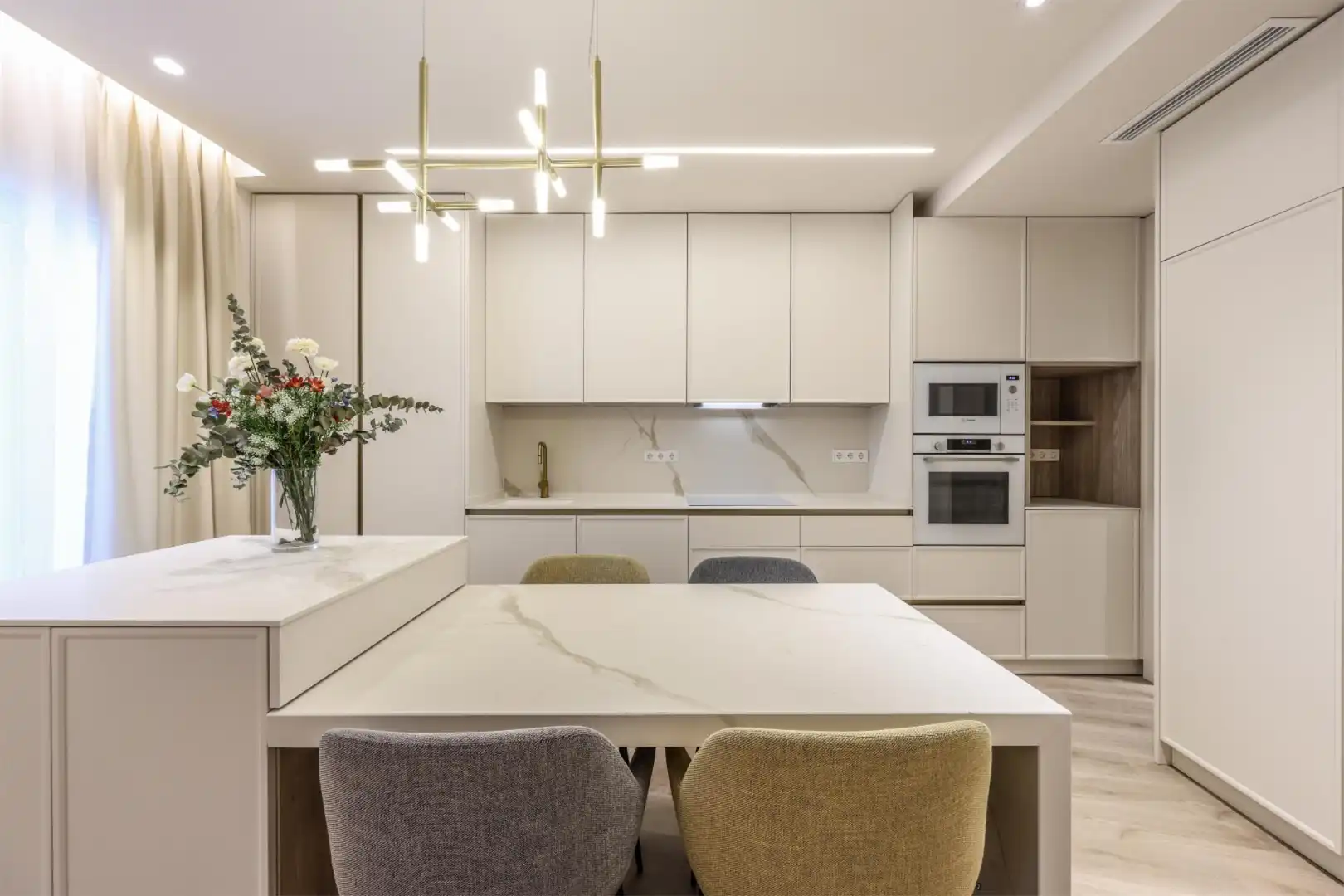 Flat for rent in Plaza de Manuel Becerra, 15, Fuente del Berro Kitchen of Flat for rent in Madrid with Heating, Parquet flooring and Furnished
