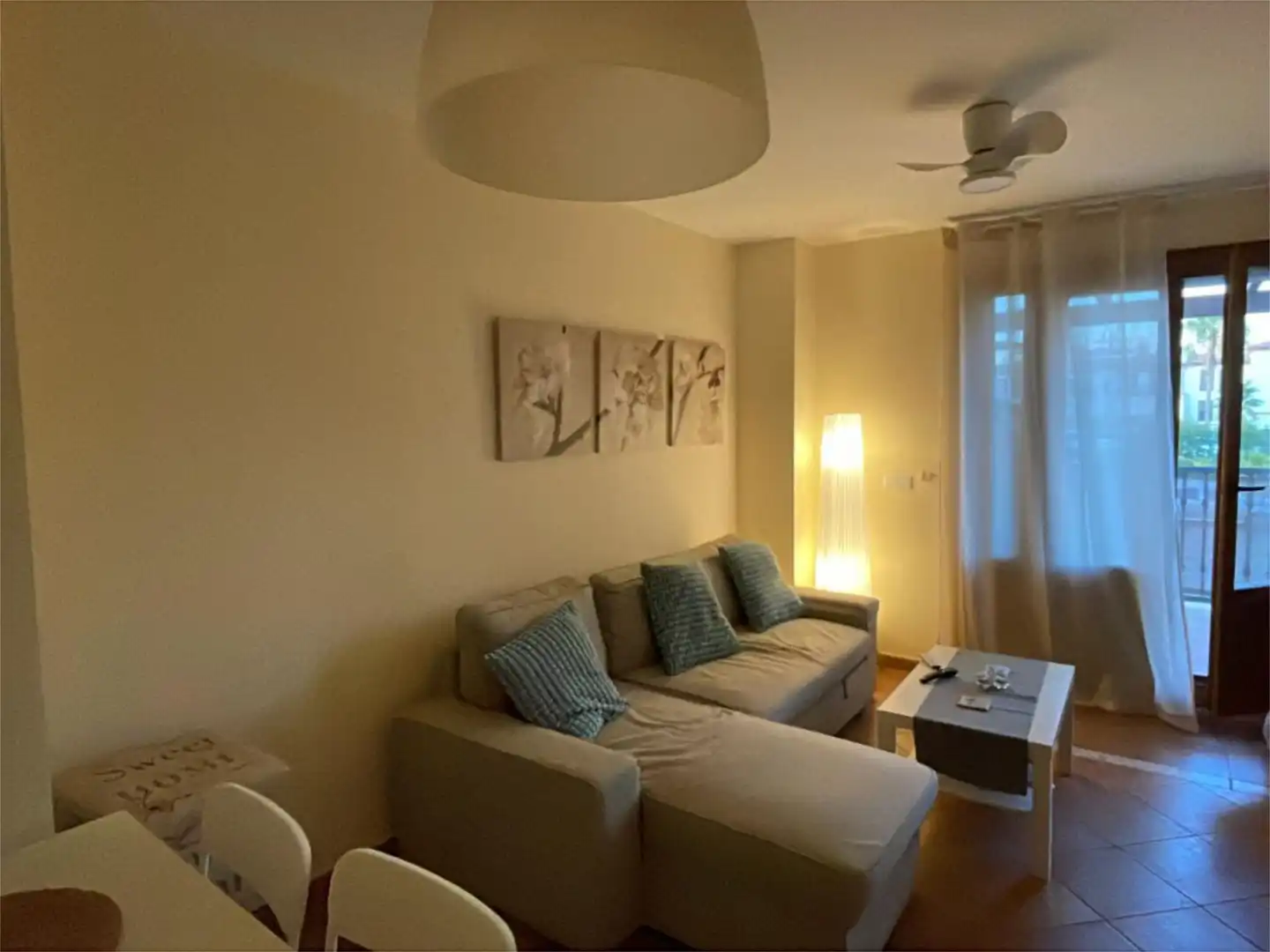 Apartamento en venta en Costa Esuri Sala de estar de Apartamento en venta en Ayamonte con Aire acondicionado, Terraza y Balcón