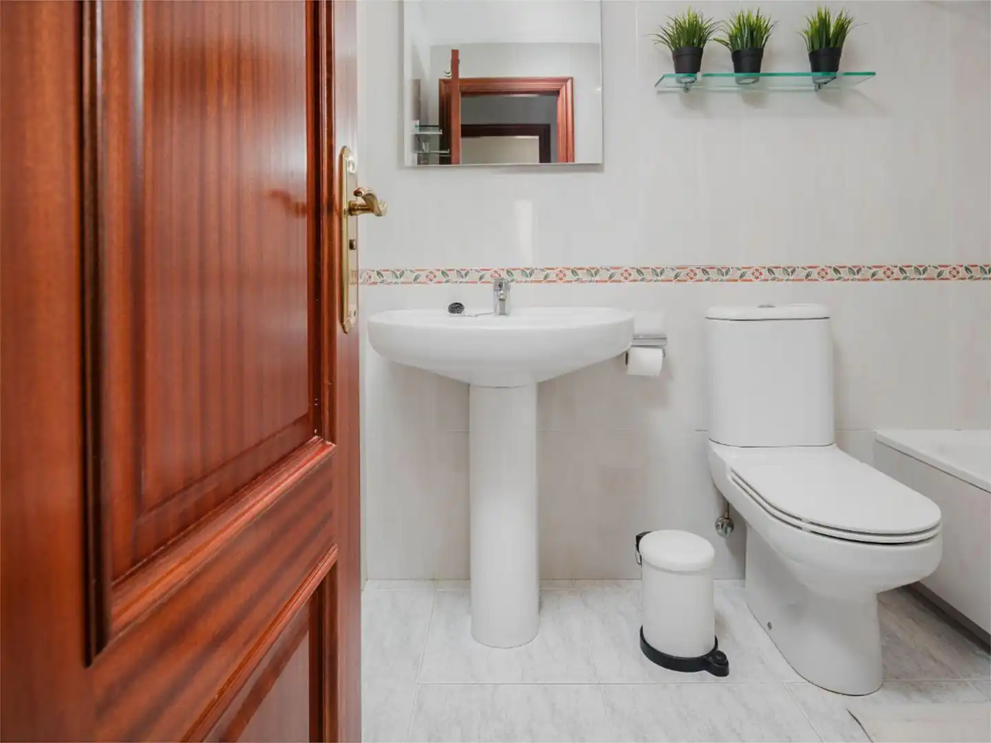 Piso de alquiler en AC-461, 48, Oroso Baño de Piso de alquiler en Oroso con Calefacción y Amueblado