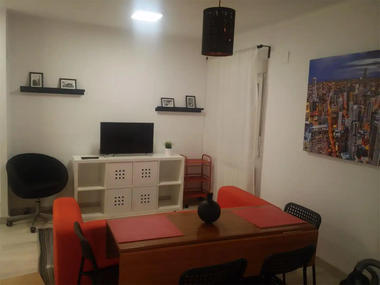 Sala de estar de Piso de alquiler en Oviedo 