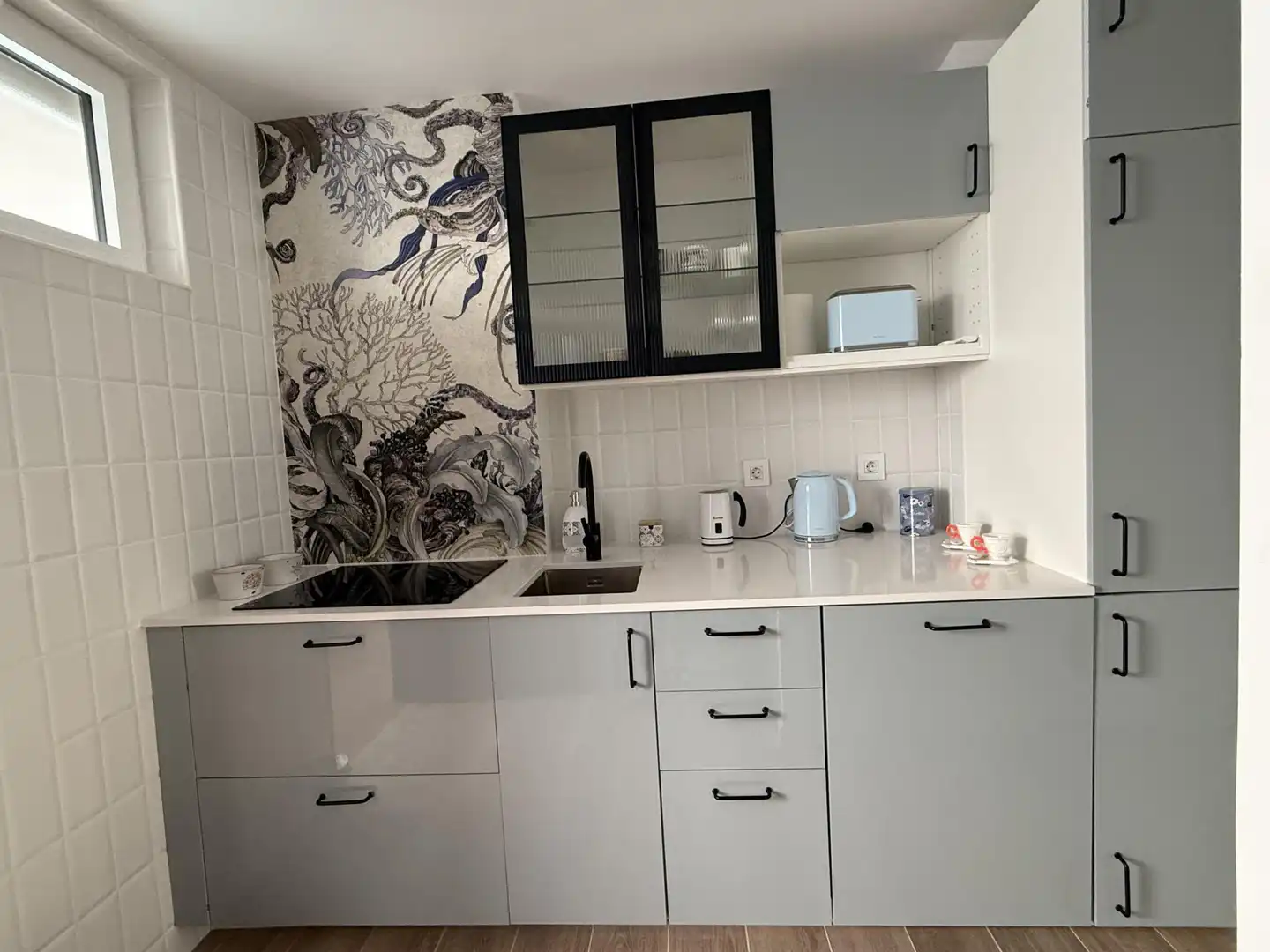 Kitchen of Flat for sale in Tacoronte  with Air Conditioner