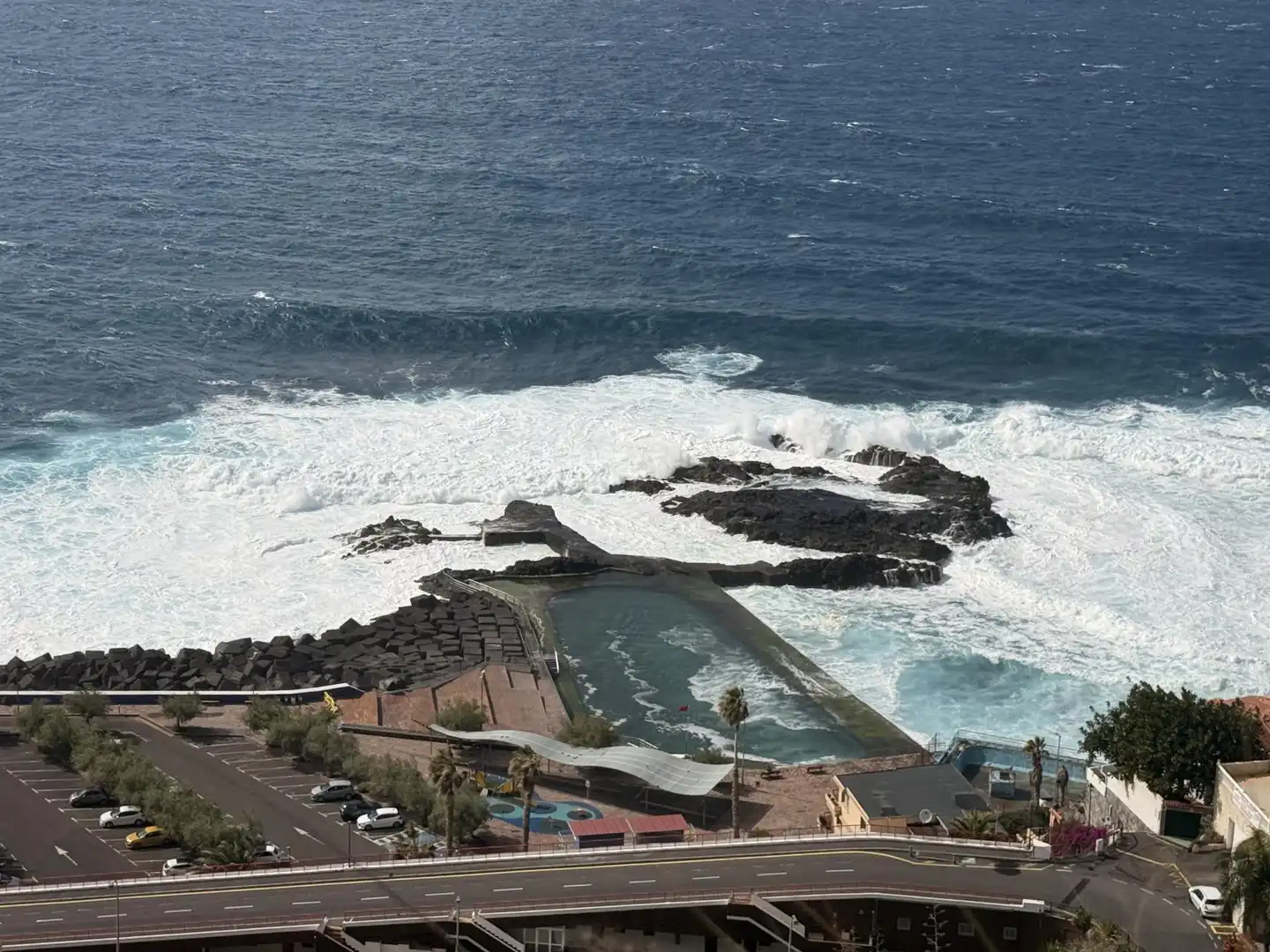 Exterior view of Flat for sale in Tacoronte  with Air Conditioner