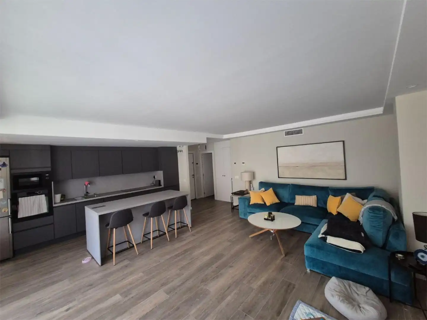 Sala de estar de Piso en venta en Collado Villalba con Aire acondicionado, Calefacción y Jardín privado