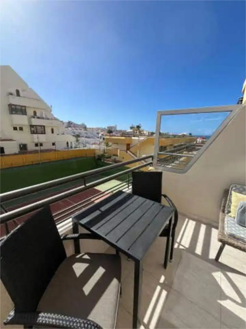 Terrasse von Wohnung zum Verkauf in Adeje mit Privatgarten, Terrasse und Schwimmbad