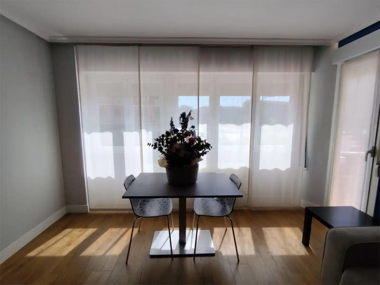 Dining room of Flat for rent in  Logroño  with Heating, Parquet flooring and Terrace