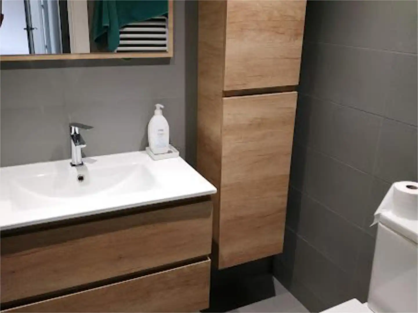 Bathroom of Flat for rent in  Logroño  with Heating, Parquet flooring and Terrace