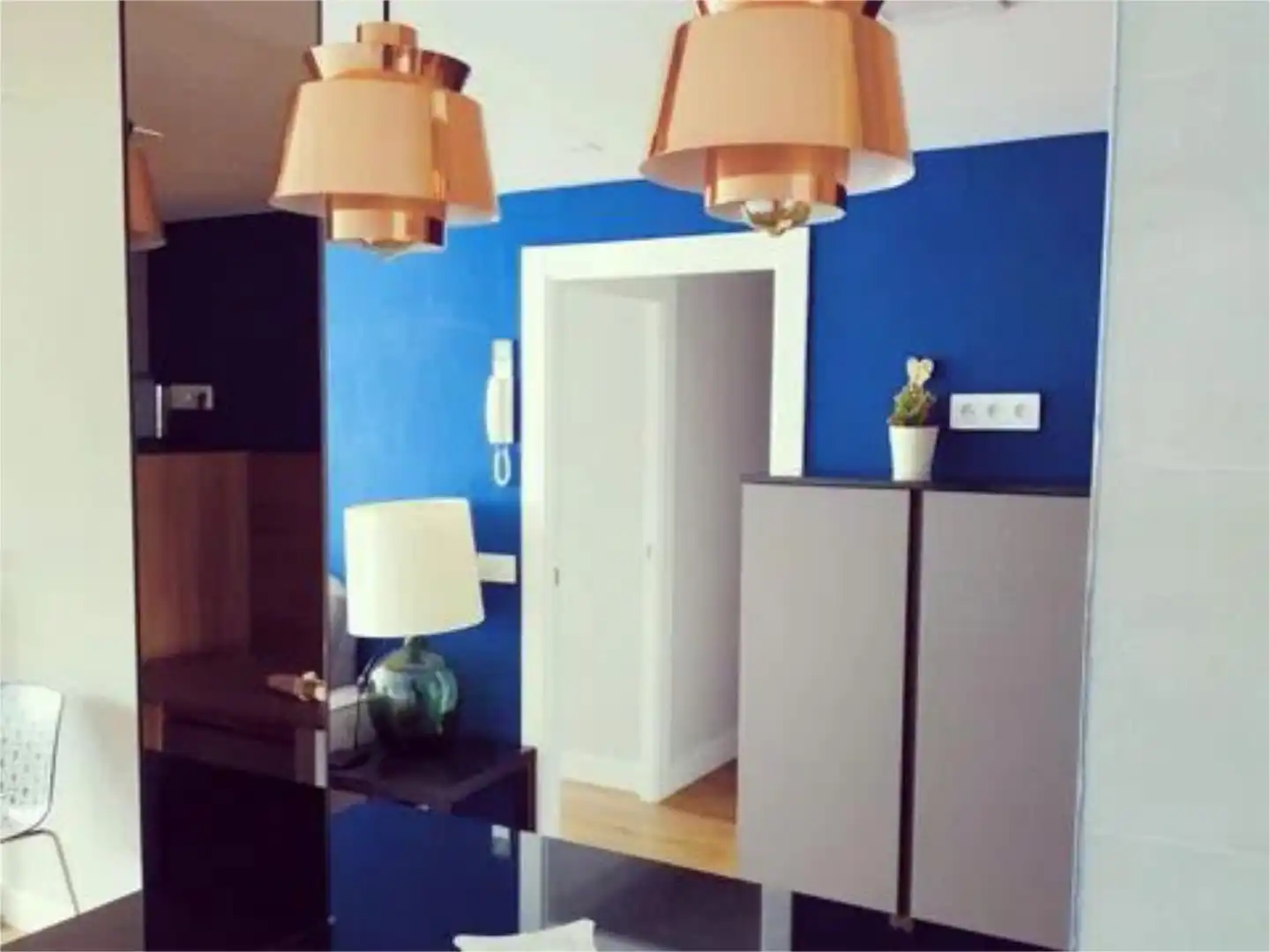 Kitchen of Flat for rent in  Logroño  with Heating, Parquet flooring and Terrace