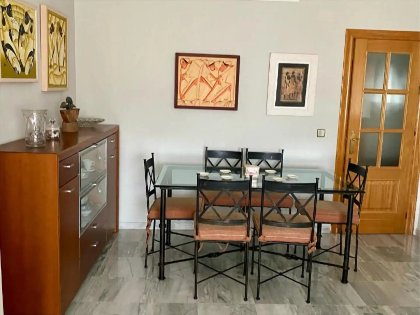 Wohnung zum Verkauf in Calle Pintor Racionero Castro, 16, Santa Rosa - Valdeolleros Esszimmer von Wohnung zum Verkauf in Córdoba Capital mit Klimaanlage und Terrasse