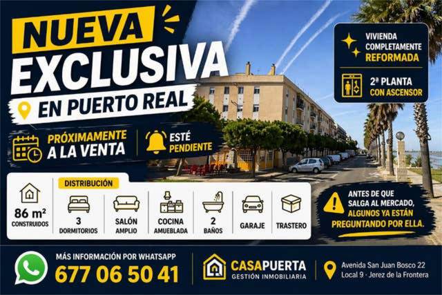 Piso en Venta en Barriada Río San Pedro
