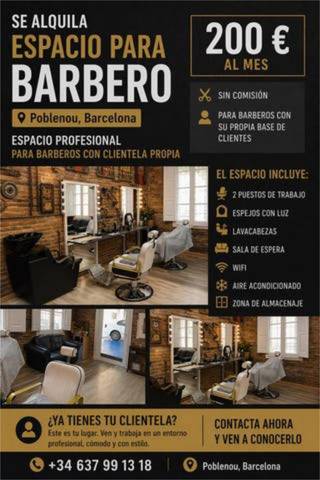 Local comercial en Alquiler en El Poblenou