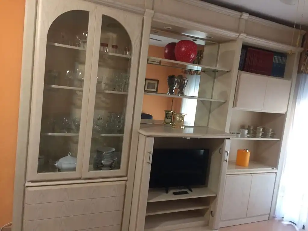 Sala de estar de Piso de alquiler en Sant Joan d'Alacant con Aire acondicionado, Calefacción y Amueblado