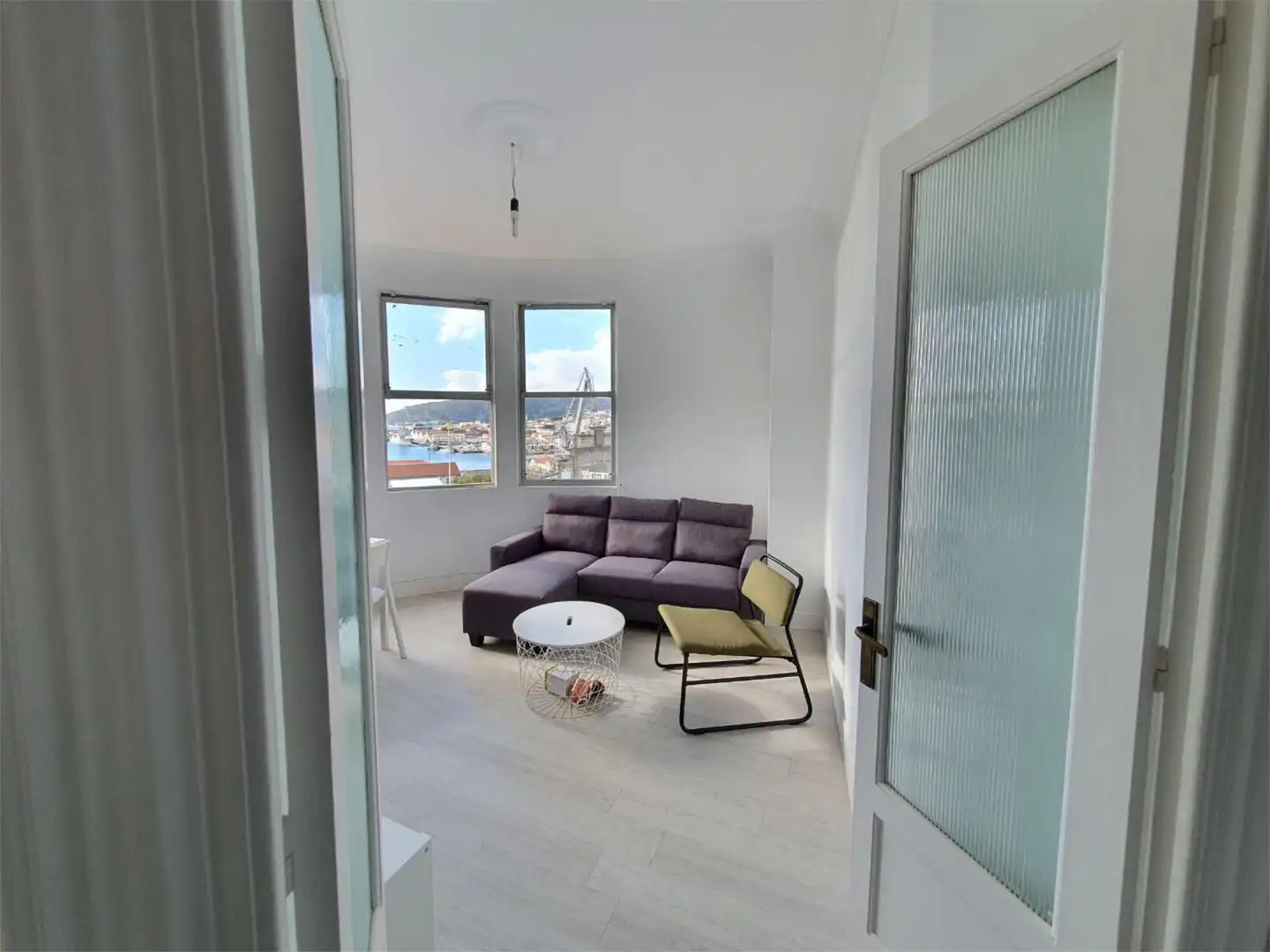 Sala de estar de Piso en venta en Ferrol con Amueblado