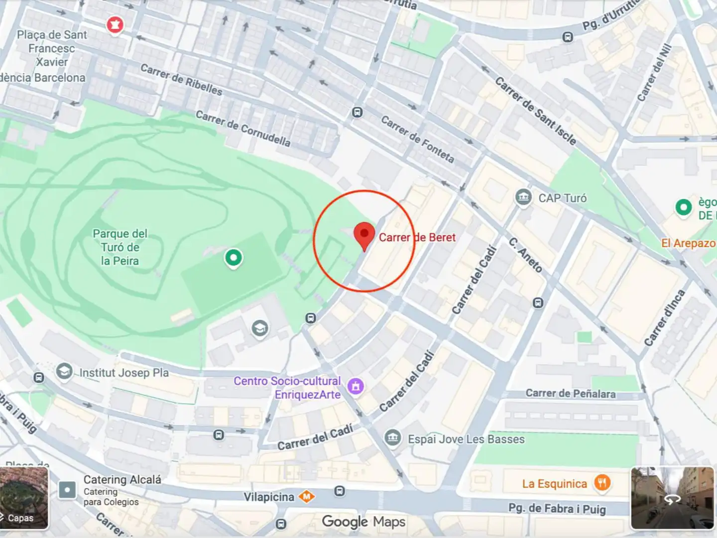 Wohnung zum Verkauf in Carrer de Beret, 58, El Turó de la Peira Außenansicht von Wohnung zum Verkauf in Barcelona Capital mit Klimaanlage